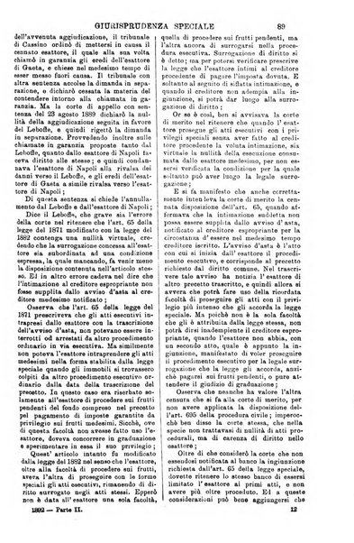 Annali della giurisprudenza italiana raccolta generale delle decisioni delle Corti di cassazione e d'appello in materia civile, criminale, commerciale, di diritto pubblico e amministrativo, e di procedura civile e penale