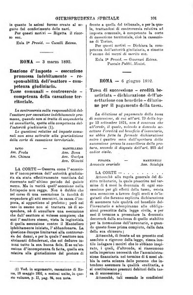 Annali della giurisprudenza italiana raccolta generale delle decisioni delle Corti di cassazione e d'appello in materia civile, criminale, commerciale, di diritto pubblico e amministrativo, e di procedura civile e penale