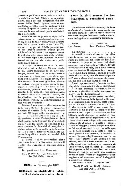 Annali della giurisprudenza italiana raccolta generale delle decisioni delle Corti di cassazione e d'appello in materia civile, criminale, commerciale, di diritto pubblico e amministrativo, e di procedura civile e penale