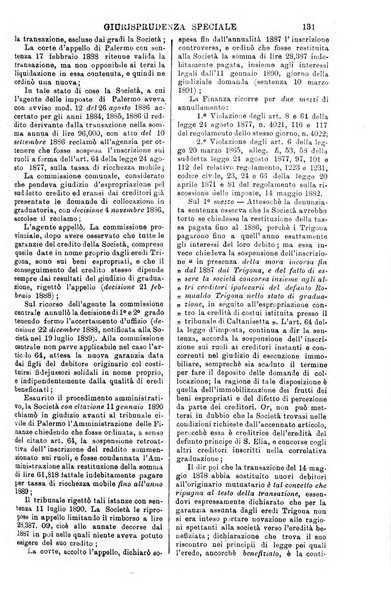 Annali della giurisprudenza italiana raccolta generale delle decisioni delle Corti di cassazione e d'appello in materia civile, criminale, commerciale, di diritto pubblico e amministrativo, e di procedura civile e penale