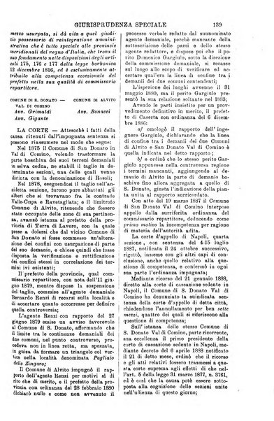 Annali della giurisprudenza italiana raccolta generale delle decisioni delle Corti di cassazione e d'appello in materia civile, criminale, commerciale, di diritto pubblico e amministrativo, e di procedura civile e penale