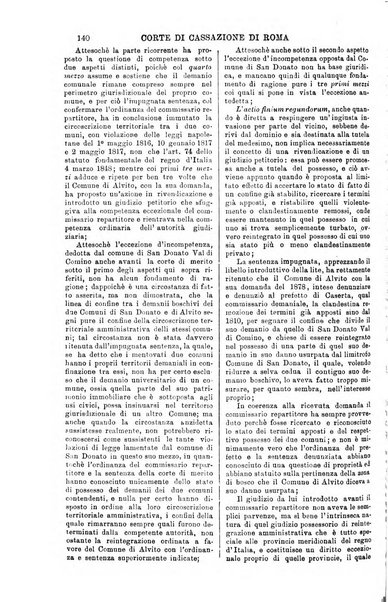 Annali della giurisprudenza italiana raccolta generale delle decisioni delle Corti di cassazione e d'appello in materia civile, criminale, commerciale, di diritto pubblico e amministrativo, e di procedura civile e penale