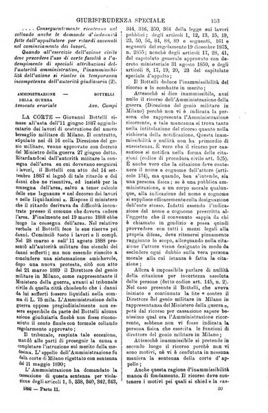 Annali della giurisprudenza italiana raccolta generale delle decisioni delle Corti di cassazione e d'appello in materia civile, criminale, commerciale, di diritto pubblico e amministrativo, e di procedura civile e penale