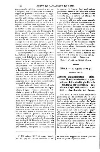 Annali della giurisprudenza italiana raccolta generale delle decisioni delle Corti di cassazione e d'appello in materia civile, criminale, commerciale, di diritto pubblico e amministrativo, e di procedura civile e penale