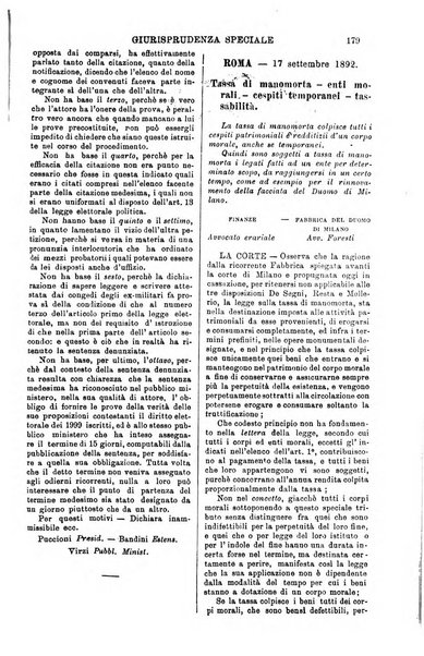 Annali della giurisprudenza italiana raccolta generale delle decisioni delle Corti di cassazione e d'appello in materia civile, criminale, commerciale, di diritto pubblico e amministrativo, e di procedura civile e penale