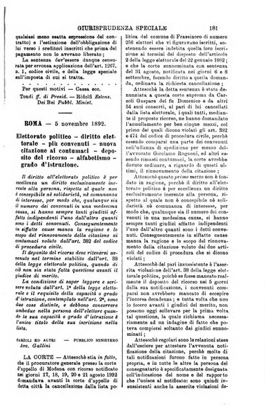 Annali della giurisprudenza italiana raccolta generale delle decisioni delle Corti di cassazione e d'appello in materia civile, criminale, commerciale, di diritto pubblico e amministrativo, e di procedura civile e penale