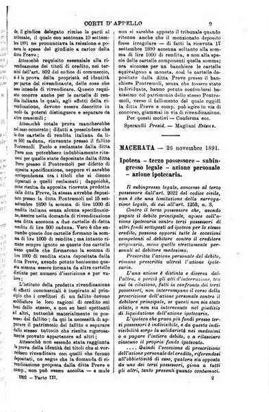 Annali della giurisprudenza italiana raccolta generale delle decisioni delle Corti di cassazione e d'appello in materia civile, criminale, commerciale, di diritto pubblico e amministrativo, e di procedura civile e penale