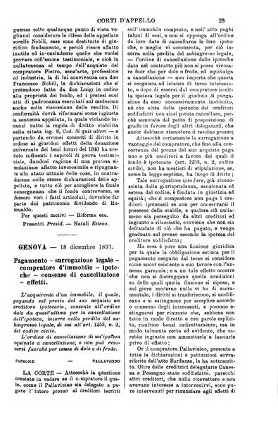 Annali della giurisprudenza italiana raccolta generale delle decisioni delle Corti di cassazione e d'appello in materia civile, criminale, commerciale, di diritto pubblico e amministrativo, e di procedura civile e penale