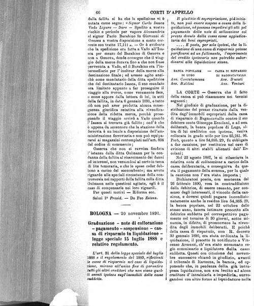 Annali della giurisprudenza italiana raccolta generale delle decisioni delle Corti di cassazione e d'appello in materia civile, criminale, commerciale, di diritto pubblico e amministrativo, e di procedura civile e penale