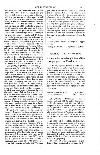 Annali della giurisprudenza italiana raccolta generale delle decisioni delle Corti di cassazione e d'appello in materia civile, criminale, commerciale, di diritto pubblico e amministrativo, e di procedura civile e penale