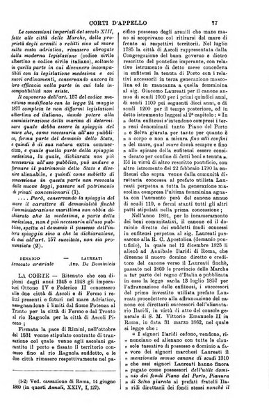 Annali della giurisprudenza italiana raccolta generale delle decisioni delle Corti di cassazione e d'appello in materia civile, criminale, commerciale, di diritto pubblico e amministrativo, e di procedura civile e penale