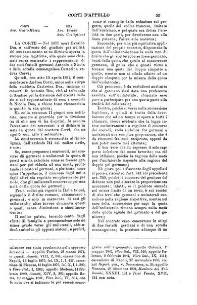 Annali della giurisprudenza italiana raccolta generale delle decisioni delle Corti di cassazione e d'appello in materia civile, criminale, commerciale, di diritto pubblico e amministrativo, e di procedura civile e penale