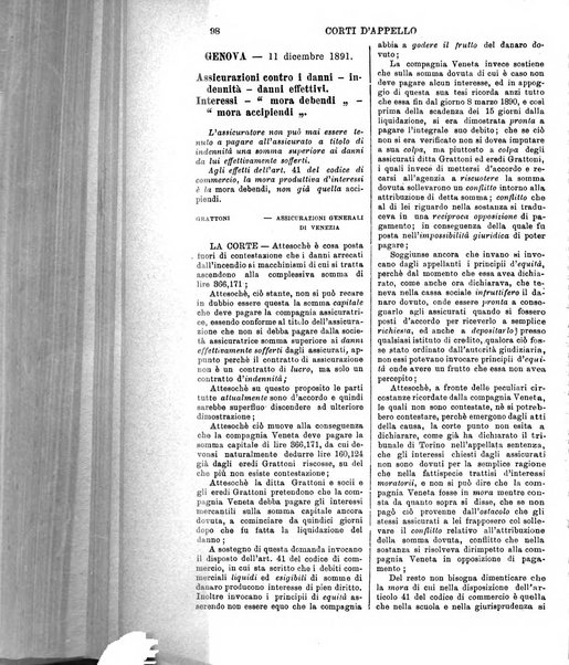 Annali della giurisprudenza italiana raccolta generale delle decisioni delle Corti di cassazione e d'appello in materia civile, criminale, commerciale, di diritto pubblico e amministrativo, e di procedura civile e penale