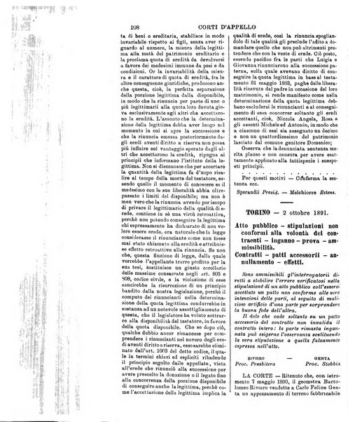 Annali della giurisprudenza italiana raccolta generale delle decisioni delle Corti di cassazione e d'appello in materia civile, criminale, commerciale, di diritto pubblico e amministrativo, e di procedura civile e penale