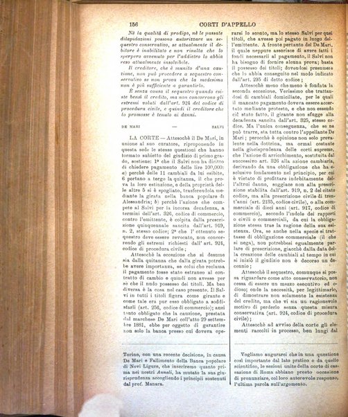 Annali della giurisprudenza italiana raccolta generale delle decisioni delle Corti di cassazione e d'appello in materia civile, criminale, commerciale, di diritto pubblico e amministrativo, e di procedura civile e penale