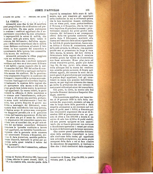 Annali della giurisprudenza italiana raccolta generale delle decisioni delle Corti di cassazione e d'appello in materia civile, criminale, commerciale, di diritto pubblico e amministrativo, e di procedura civile e penale