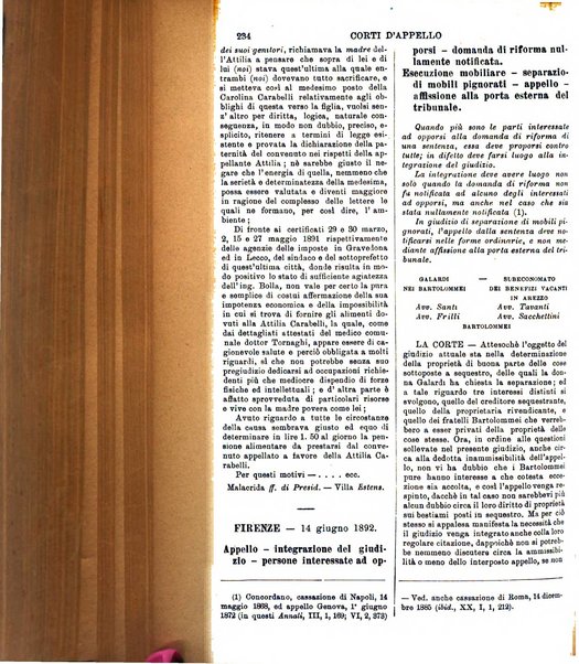 Annali della giurisprudenza italiana raccolta generale delle decisioni delle Corti di cassazione e d'appello in materia civile, criminale, commerciale, di diritto pubblico e amministrativo, e di procedura civile e penale