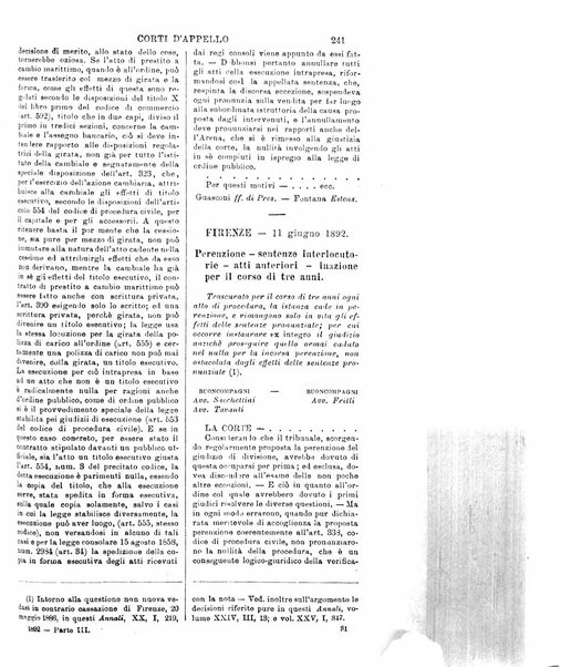 Annali della giurisprudenza italiana raccolta generale delle decisioni delle Corti di cassazione e d'appello in materia civile, criminale, commerciale, di diritto pubblico e amministrativo, e di procedura civile e penale