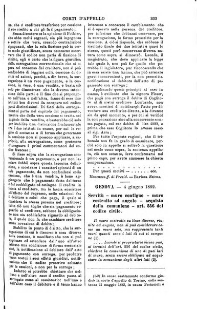 Annali della giurisprudenza italiana raccolta generale delle decisioni delle Corti di cassazione e d'appello in materia civile, criminale, commerciale, di diritto pubblico e amministrativo, e di procedura civile e penale