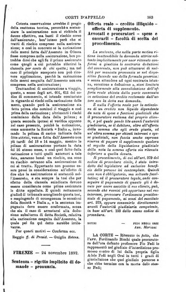 Annali della giurisprudenza italiana raccolta generale delle decisioni delle Corti di cassazione e d'appello in materia civile, criminale, commerciale, di diritto pubblico e amministrativo, e di procedura civile e penale