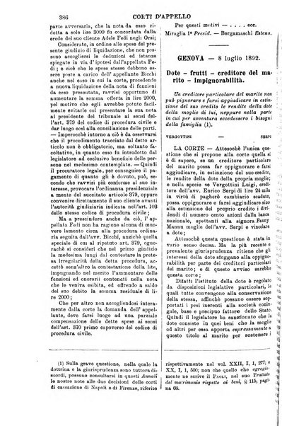 Annali della giurisprudenza italiana raccolta generale delle decisioni delle Corti di cassazione e d'appello in materia civile, criminale, commerciale, di diritto pubblico e amministrativo, e di procedura civile e penale