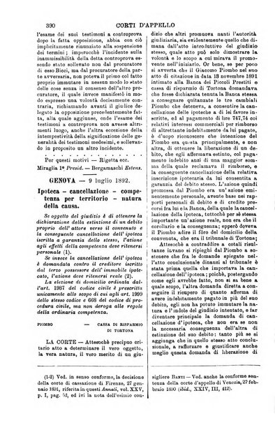 Annali della giurisprudenza italiana raccolta generale delle decisioni delle Corti di cassazione e d'appello in materia civile, criminale, commerciale, di diritto pubblico e amministrativo, e di procedura civile e penale