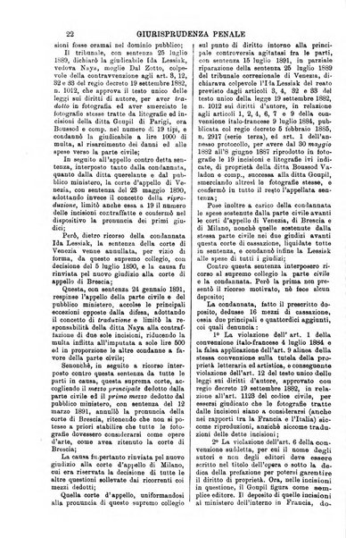 Annali della giurisprudenza italiana raccolta generale delle decisioni delle Corti di cassazione e d'appello in materia civile, criminale, commerciale, di diritto pubblico e amministrativo, e di procedura civile e penale