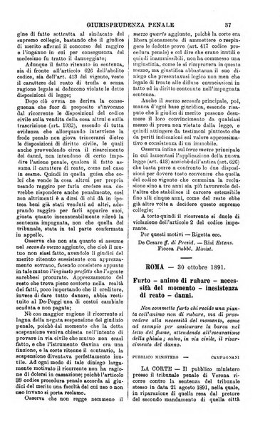 Annali della giurisprudenza italiana raccolta generale delle decisioni delle Corti di cassazione e d'appello in materia civile, criminale, commerciale, di diritto pubblico e amministrativo, e di procedura civile e penale