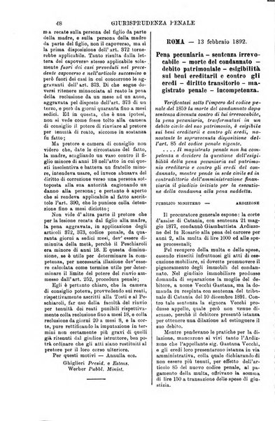 Annali della giurisprudenza italiana raccolta generale delle decisioni delle Corti di cassazione e d'appello in materia civile, criminale, commerciale, di diritto pubblico e amministrativo, e di procedura civile e penale