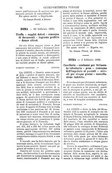 Annali della giurisprudenza italiana raccolta generale delle decisioni delle Corti di cassazione e d'appello in materia civile, criminale, commerciale, di diritto pubblico e amministrativo, e di procedura civile e penale