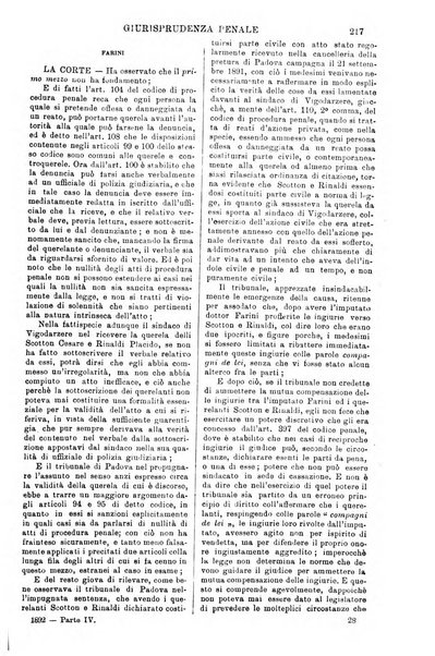 Annali della giurisprudenza italiana raccolta generale delle decisioni delle Corti di cassazione e d'appello in materia civile, criminale, commerciale, di diritto pubblico e amministrativo, e di procedura civile e penale