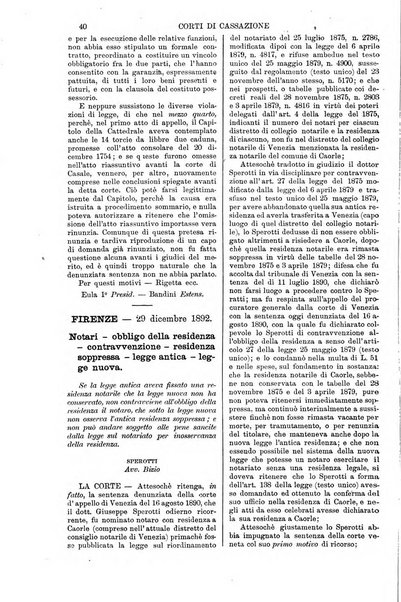 Annali della giurisprudenza italiana raccolta generale delle decisioni delle Corti di cassazione e d'appello in materia civile, criminale, commerciale, di diritto pubblico e amministrativo, e di procedura civile e penale