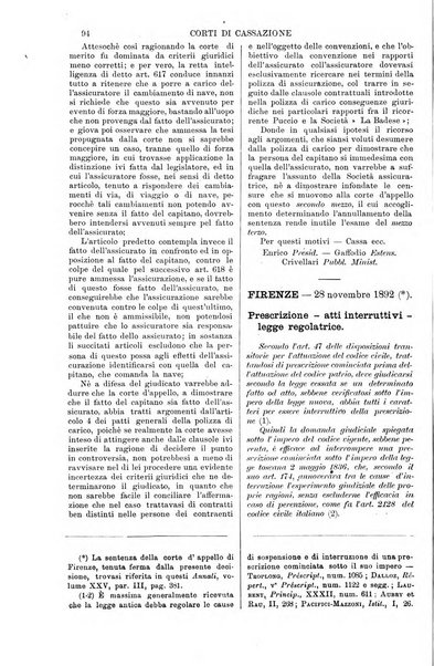 Annali della giurisprudenza italiana raccolta generale delle decisioni delle Corti di cassazione e d'appello in materia civile, criminale, commerciale, di diritto pubblico e amministrativo, e di procedura civile e penale