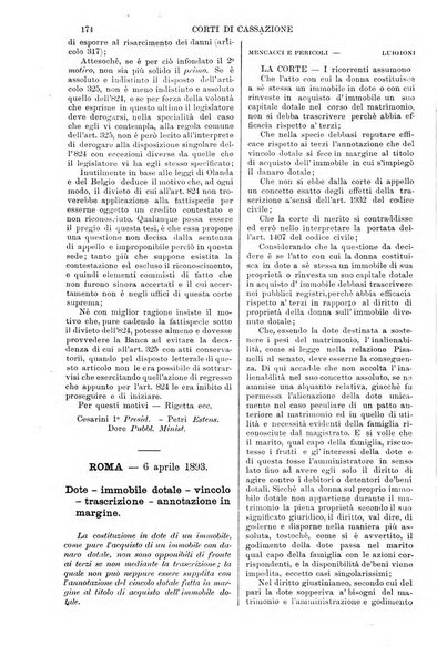 Annali della giurisprudenza italiana raccolta generale delle decisioni delle Corti di cassazione e d'appello in materia civile, criminale, commerciale, di diritto pubblico e amministrativo, e di procedura civile e penale