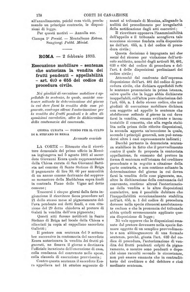 Annali della giurisprudenza italiana raccolta generale delle decisioni delle Corti di cassazione e d'appello in materia civile, criminale, commerciale, di diritto pubblico e amministrativo, e di procedura civile e penale