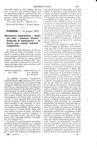 Annali della giurisprudenza italiana raccolta generale delle decisioni delle Corti di cassazione e d'appello in materia civile, criminale, commerciale, di diritto pubblico e amministrativo, e di procedura civile e penale