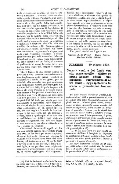 Annali della giurisprudenza italiana raccolta generale delle decisioni delle Corti di cassazione e d'appello in materia civile, criminale, commerciale, di diritto pubblico e amministrativo, e di procedura civile e penale