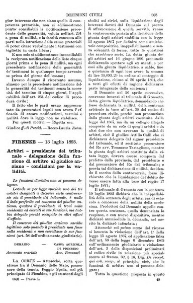 Annali della giurisprudenza italiana raccolta generale delle decisioni delle Corti di cassazione e d'appello in materia civile, criminale, commerciale, di diritto pubblico e amministrativo, e di procedura civile e penale