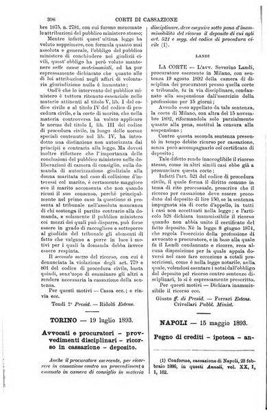 Annali della giurisprudenza italiana raccolta generale delle decisioni delle Corti di cassazione e d'appello in materia civile, criminale, commerciale, di diritto pubblico e amministrativo, e di procedura civile e penale