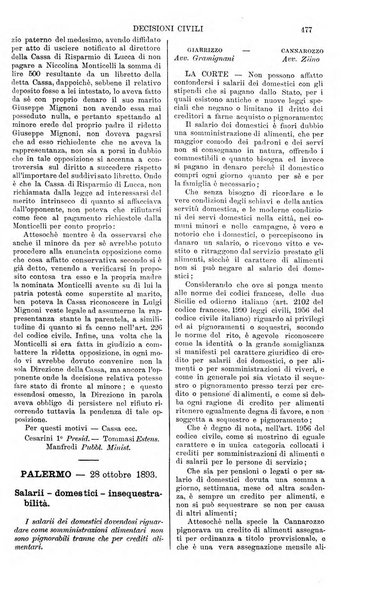 Annali della giurisprudenza italiana raccolta generale delle decisioni delle Corti di cassazione e d'appello in materia civile, criminale, commerciale, di diritto pubblico e amministrativo, e di procedura civile e penale