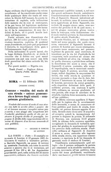 Annali della giurisprudenza italiana raccolta generale delle decisioni delle Corti di cassazione e d'appello in materia civile, criminale, commerciale, di diritto pubblico e amministrativo, e di procedura civile e penale