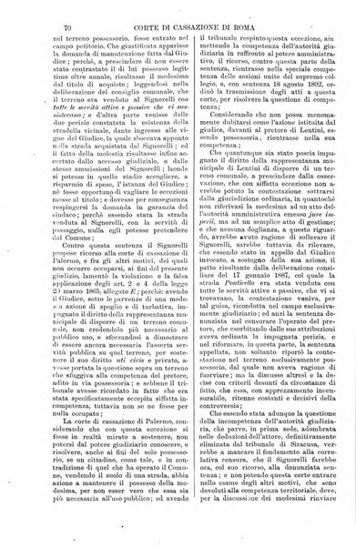 Annali della giurisprudenza italiana raccolta generale delle decisioni delle Corti di cassazione e d'appello in materia civile, criminale, commerciale, di diritto pubblico e amministrativo, e di procedura civile e penale