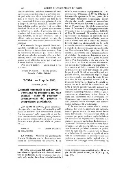 Annali della giurisprudenza italiana raccolta generale delle decisioni delle Corti di cassazione e d'appello in materia civile, criminale, commerciale, di diritto pubblico e amministrativo, e di procedura civile e penale