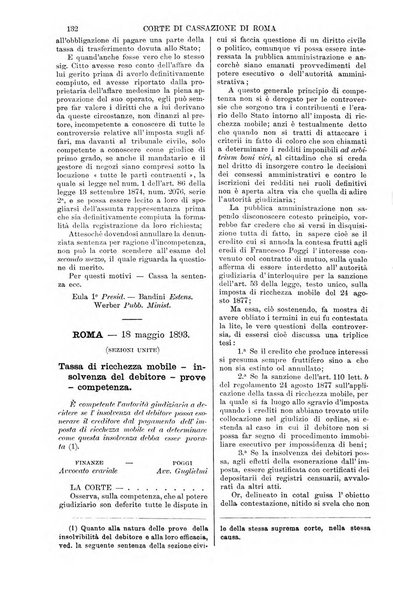 Annali della giurisprudenza italiana raccolta generale delle decisioni delle Corti di cassazione e d'appello in materia civile, criminale, commerciale, di diritto pubblico e amministrativo, e di procedura civile e penale