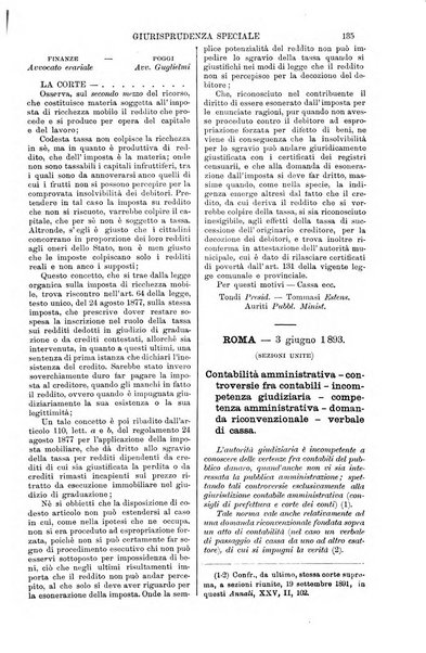 Annali della giurisprudenza italiana raccolta generale delle decisioni delle Corti di cassazione e d'appello in materia civile, criminale, commerciale, di diritto pubblico e amministrativo, e di procedura civile e penale