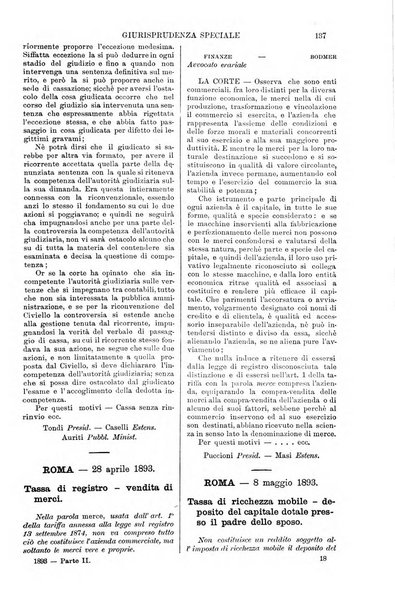 Annali della giurisprudenza italiana raccolta generale delle decisioni delle Corti di cassazione e d'appello in materia civile, criminale, commerciale, di diritto pubblico e amministrativo, e di procedura civile e penale