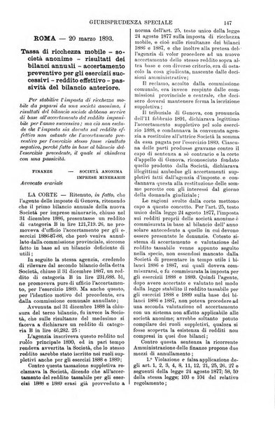 Annali della giurisprudenza italiana raccolta generale delle decisioni delle Corti di cassazione e d'appello in materia civile, criminale, commerciale, di diritto pubblico e amministrativo, e di procedura civile e penale