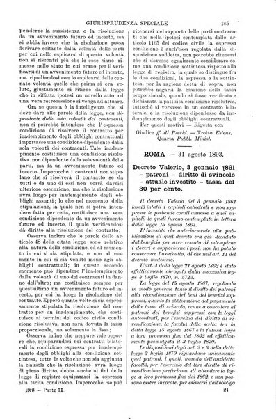 Annali della giurisprudenza italiana raccolta generale delle decisioni delle Corti di cassazione e d'appello in materia civile, criminale, commerciale, di diritto pubblico e amministrativo, e di procedura civile e penale