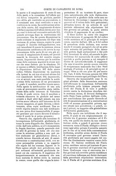 Annali della giurisprudenza italiana raccolta generale delle decisioni delle Corti di cassazione e d'appello in materia civile, criminale, commerciale, di diritto pubblico e amministrativo, e di procedura civile e penale