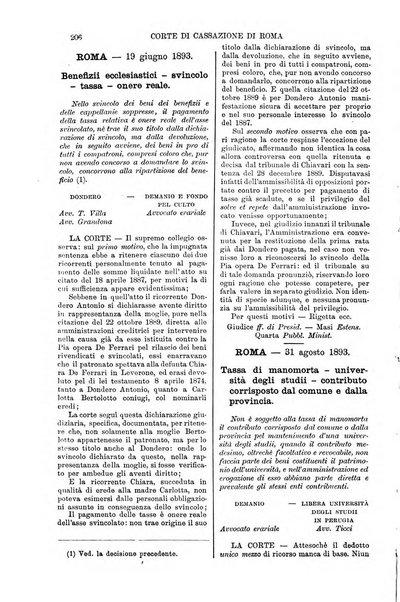 Annali della giurisprudenza italiana raccolta generale delle decisioni delle Corti di cassazione e d'appello in materia civile, criminale, commerciale, di diritto pubblico e amministrativo, e di procedura civile e penale